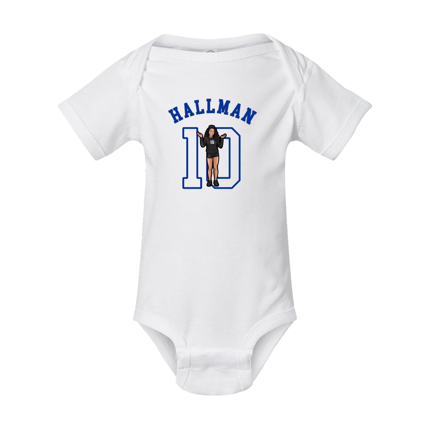 Baby Onesie — Shirsey Arch in White
