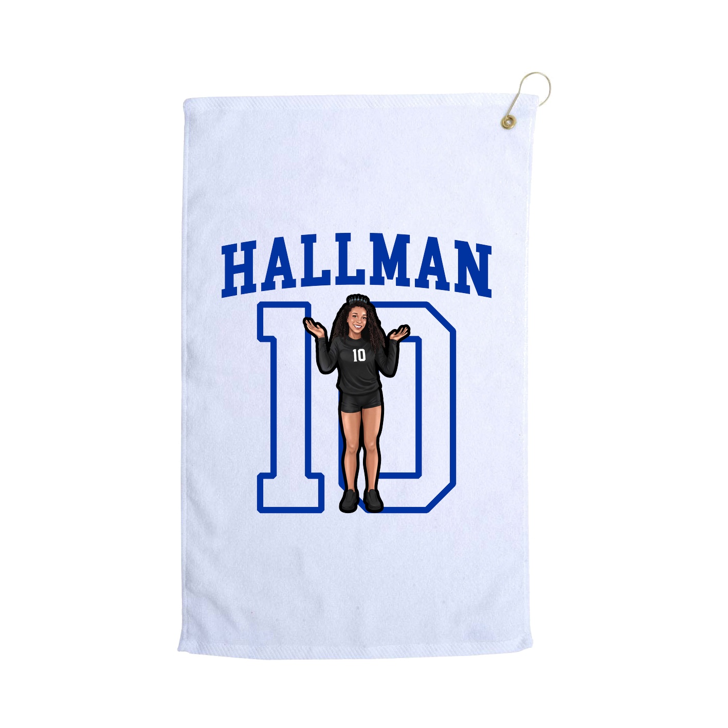 Golf Towel — Shirsey in White