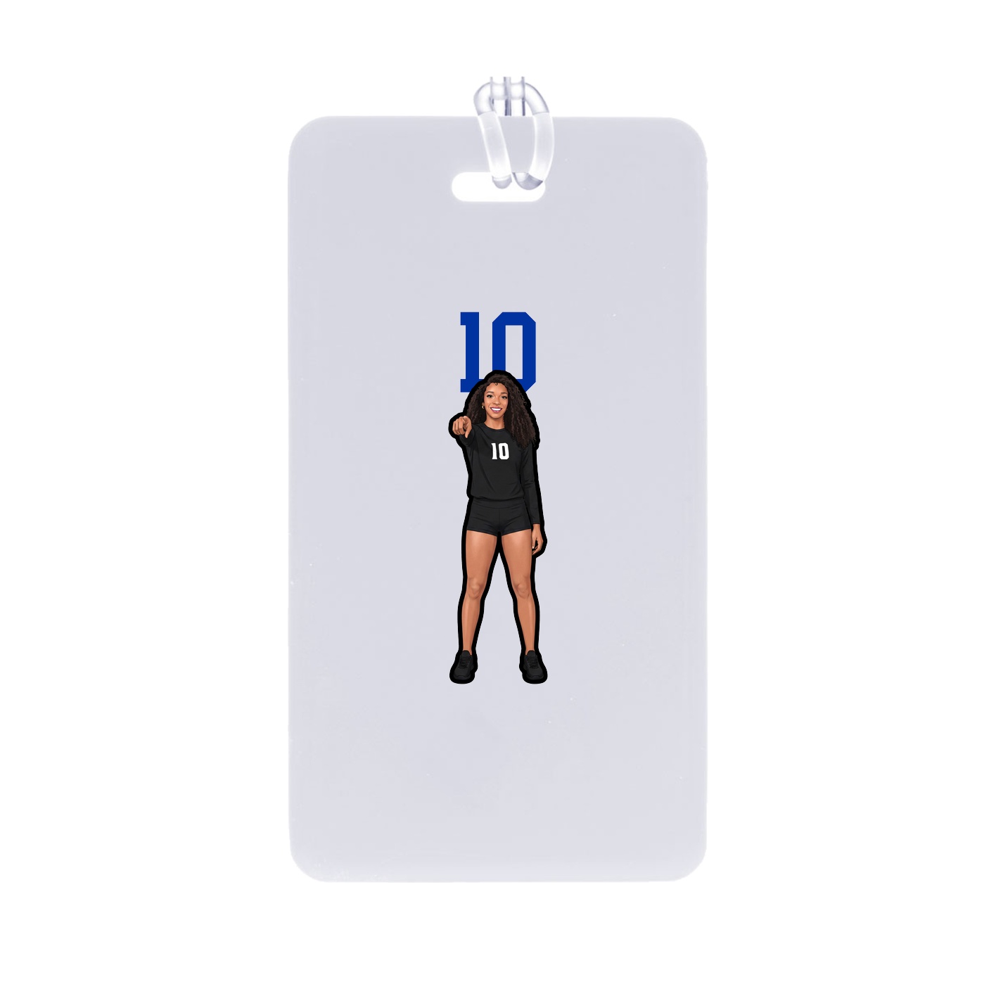 Bag Tag — Number Top in Classic