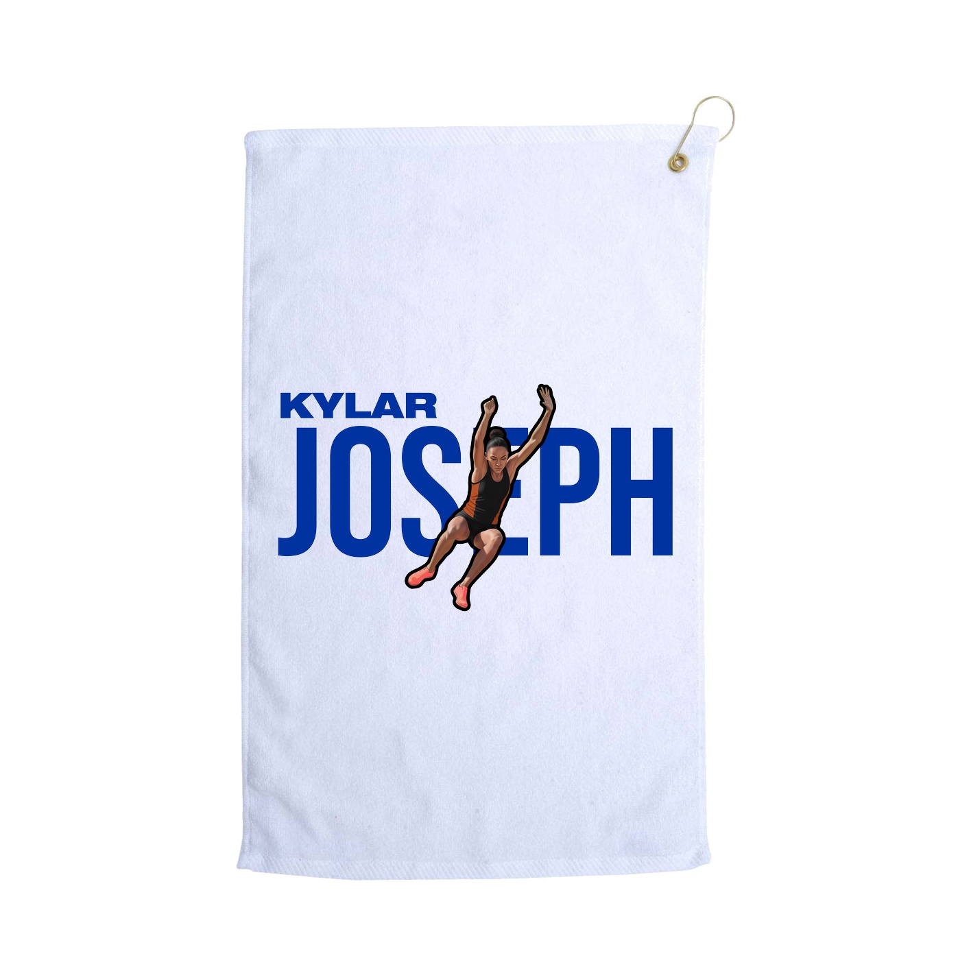 Golf Towel — Player Name in White