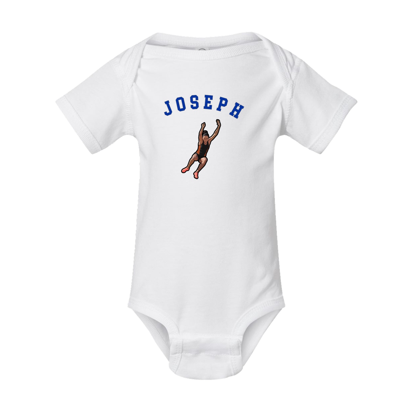 Baby Onesie — Shirsey Arch in White