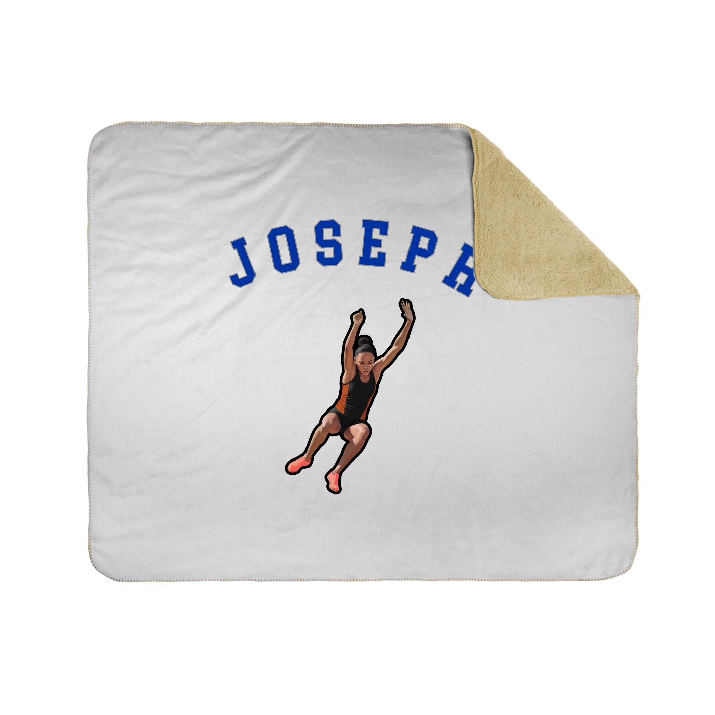 Throw Blanket — Shirsey Arch in White