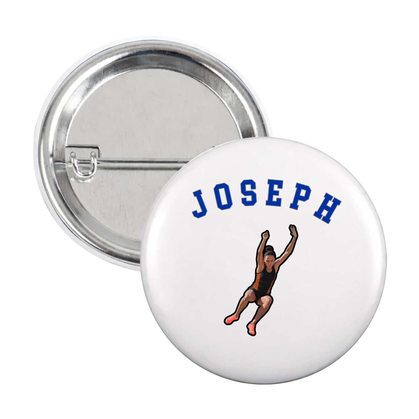 Game Day Button — Shirsey Arch in White