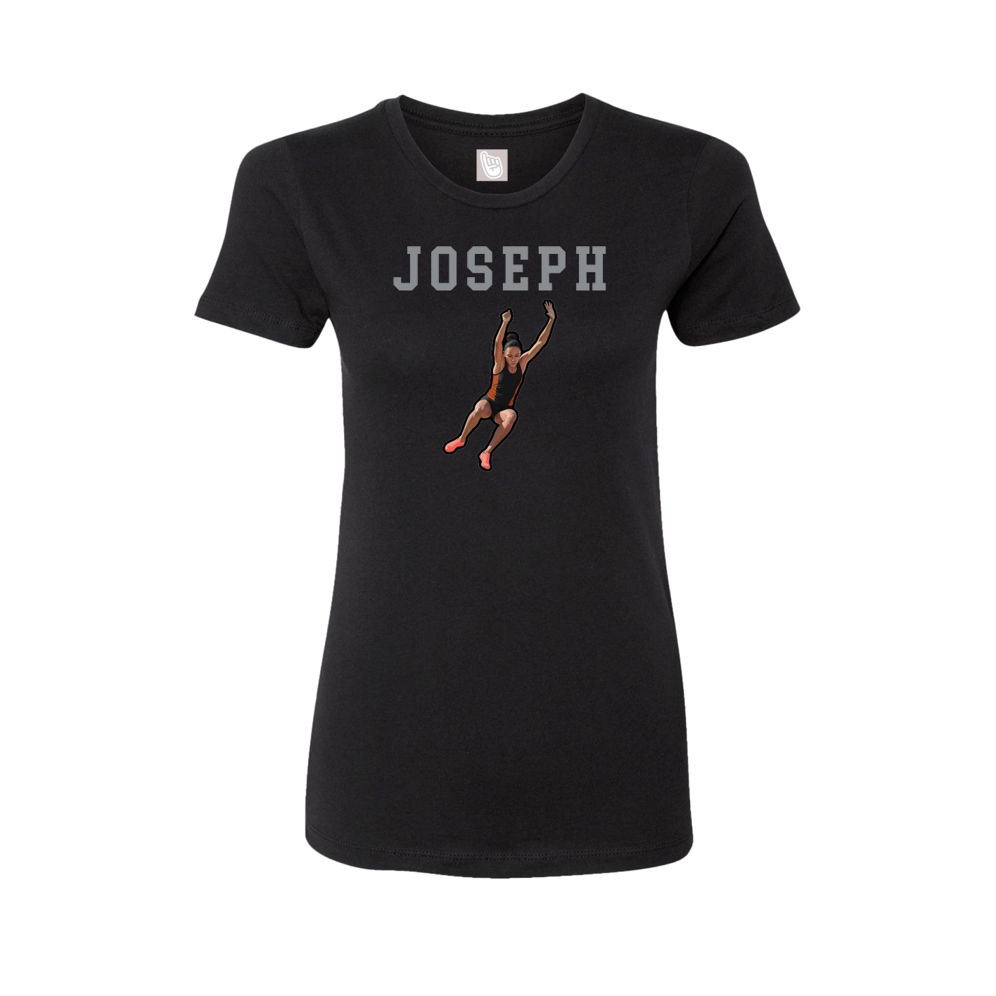 Fitted Women's Tee — Shirsey in Black