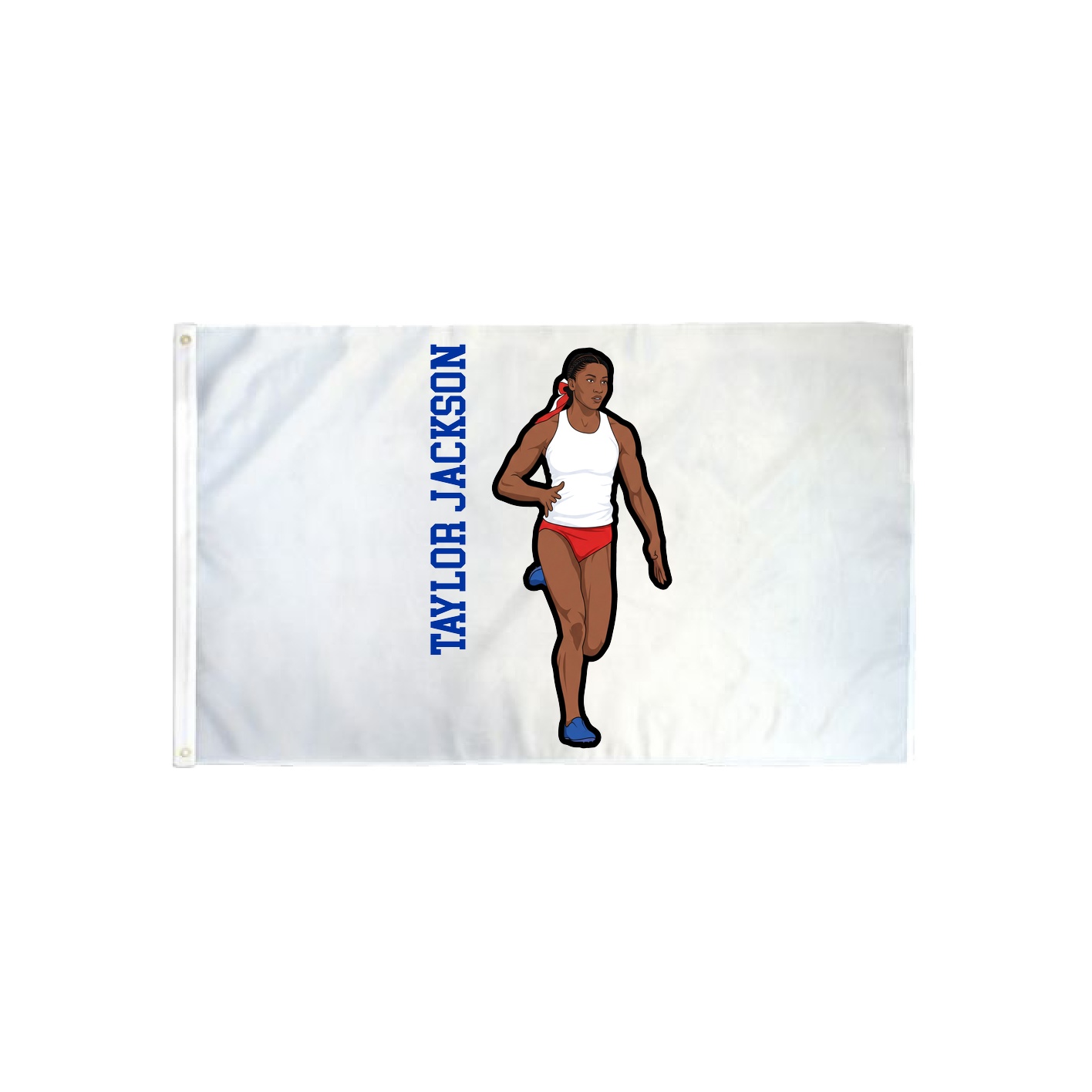 3x5 Flag — Name Vertical in Classic