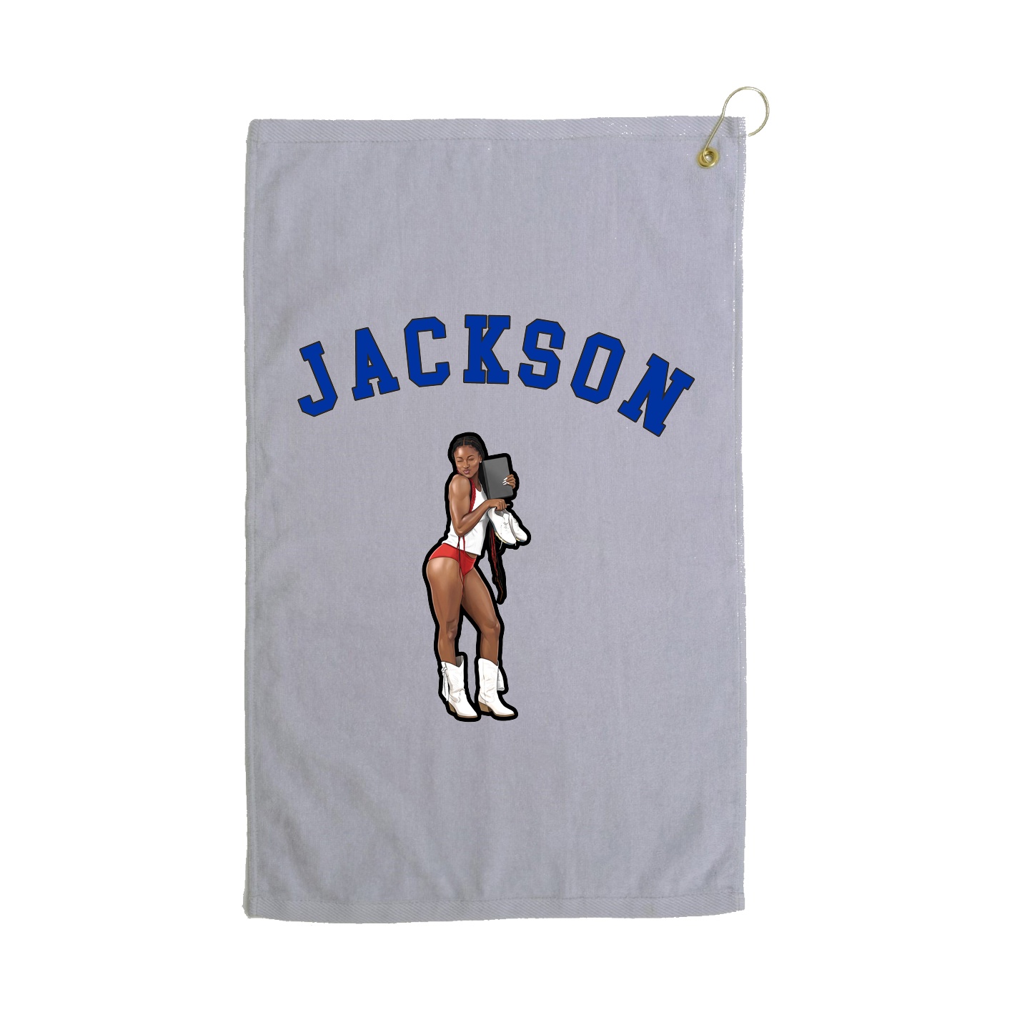 Golf Towel — Shirsey Arch in Grey