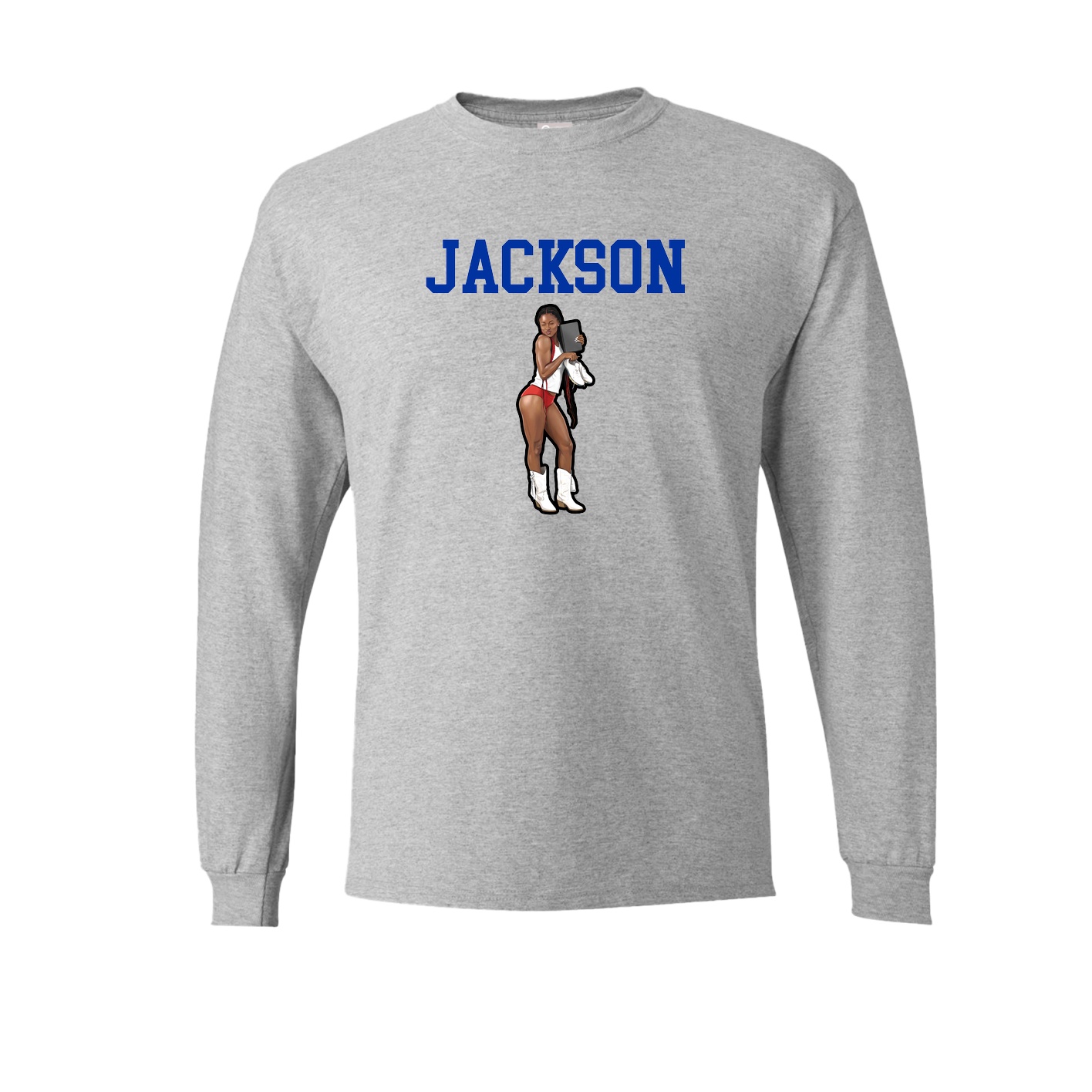 Long Sleeve Tee — Shirsey in Grey