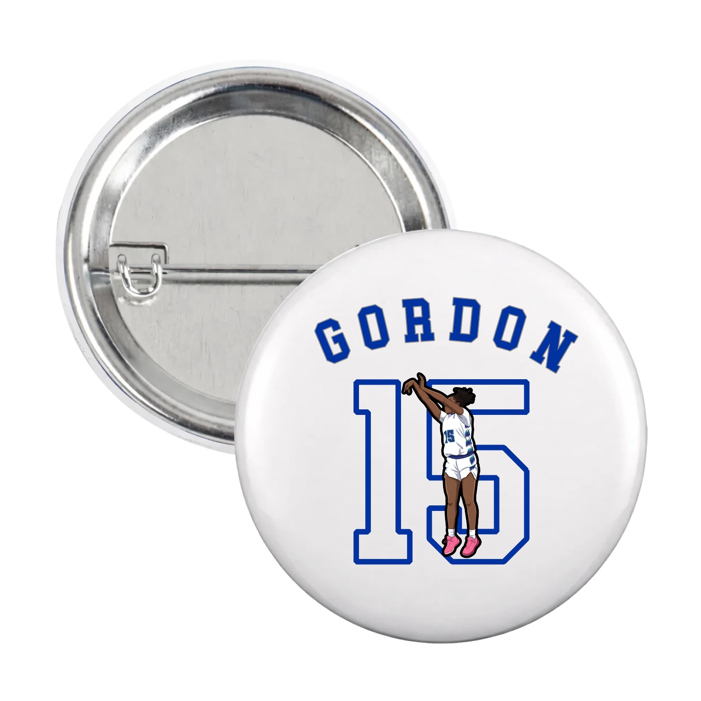Game Day Button — Shirsey Arch in White