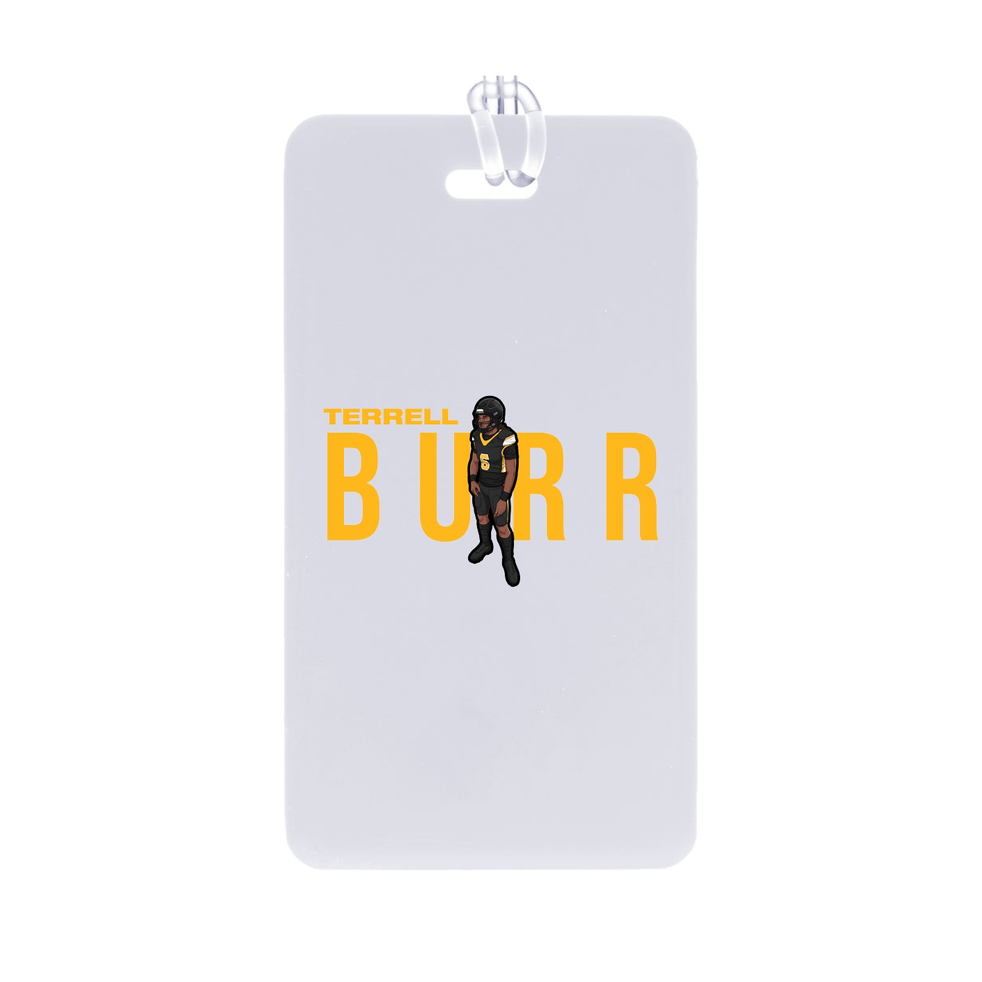 Bag Tag — Player Name in Classic