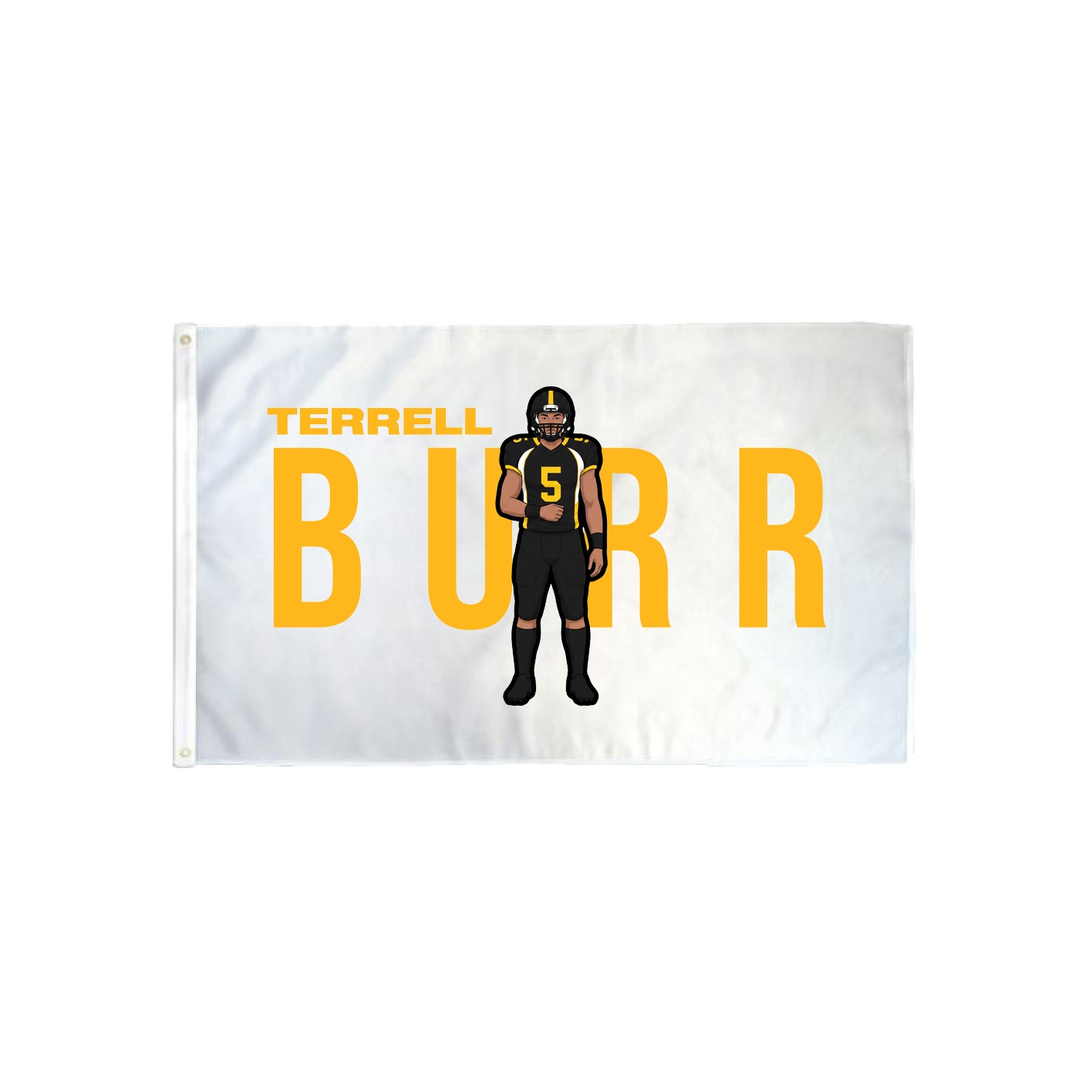 3x5 Flag — Player Name in Classic