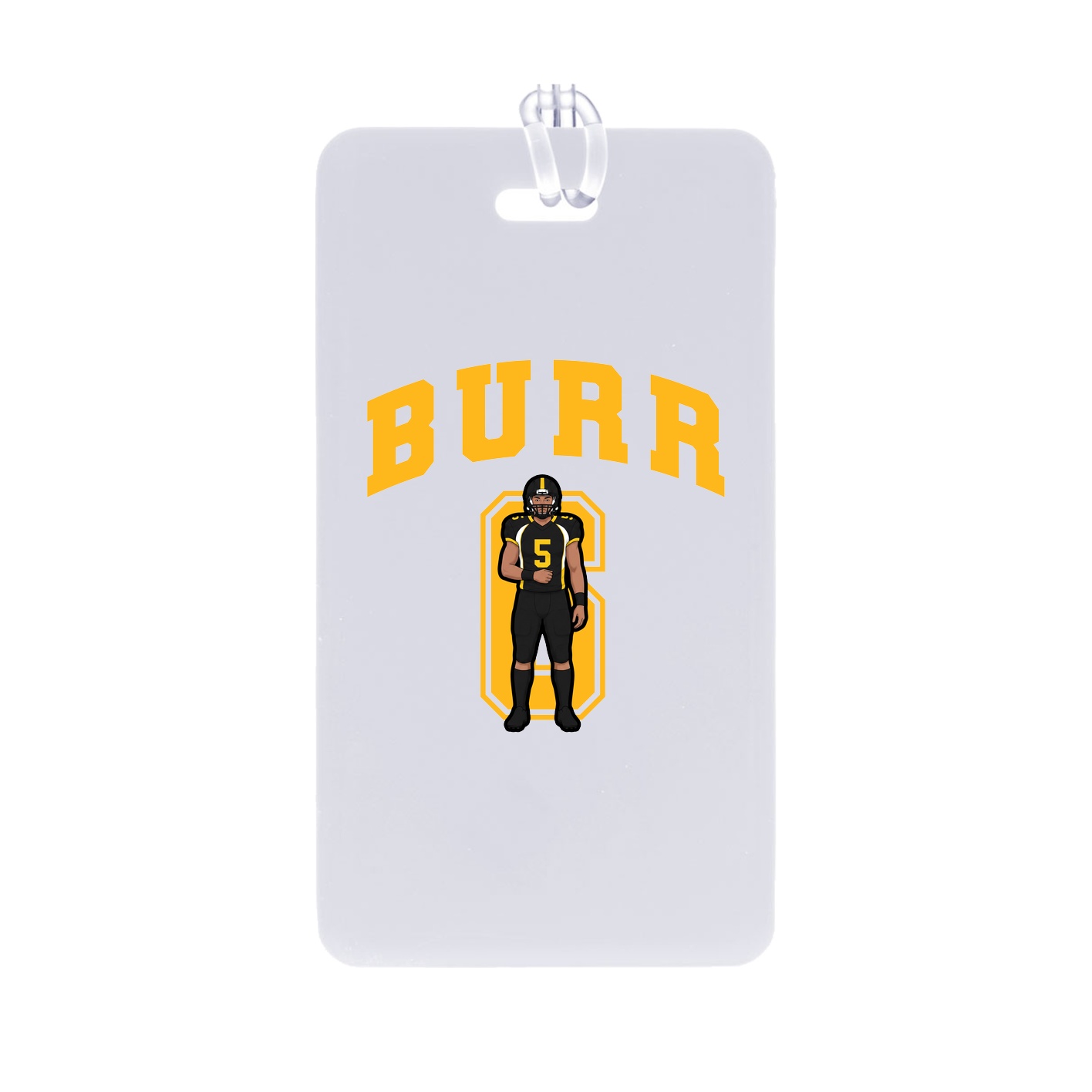 Bag Tag — Number in Classic