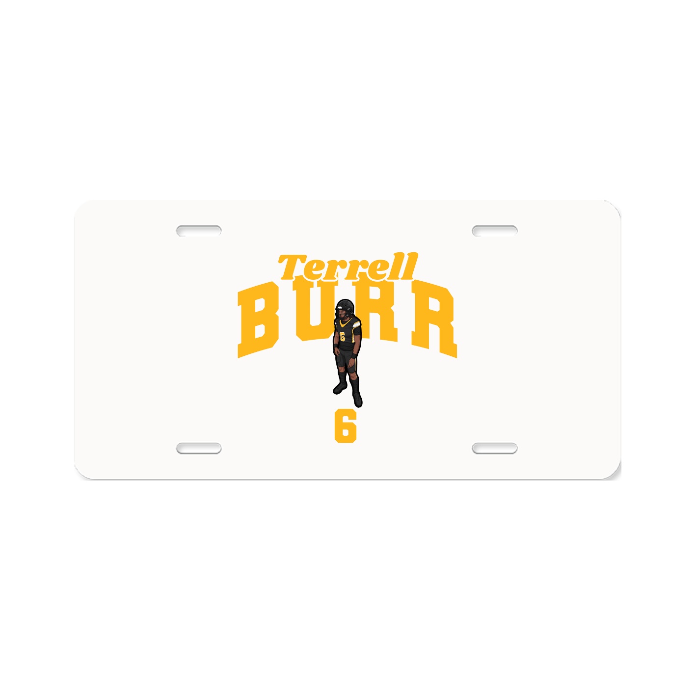 License Plate — Signature Arch in Classic