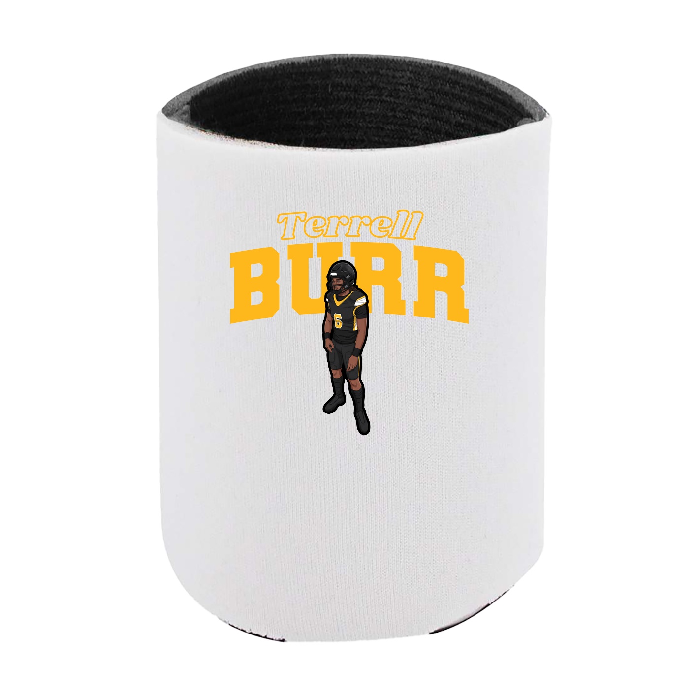 Can Holder — Name Arch in White