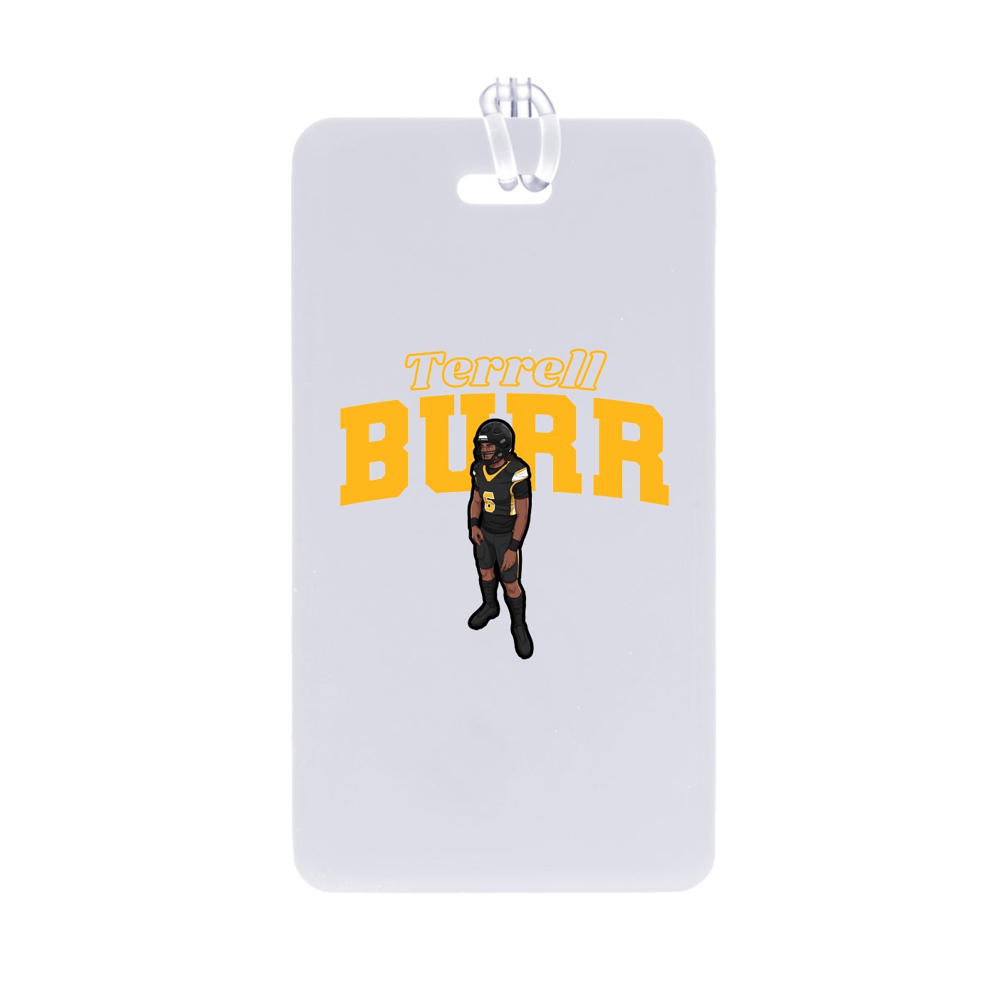 Bag Tag — Name Arch in Classic