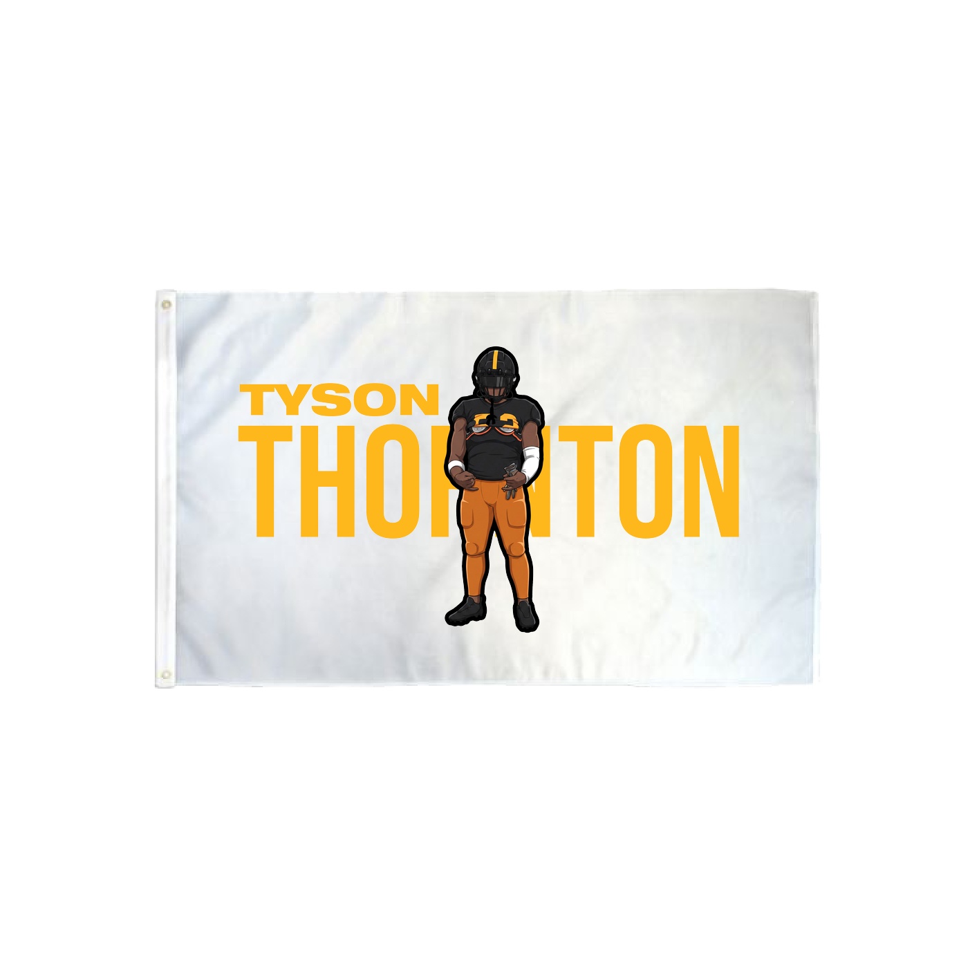 3x5 Flag — Player Name in Classic