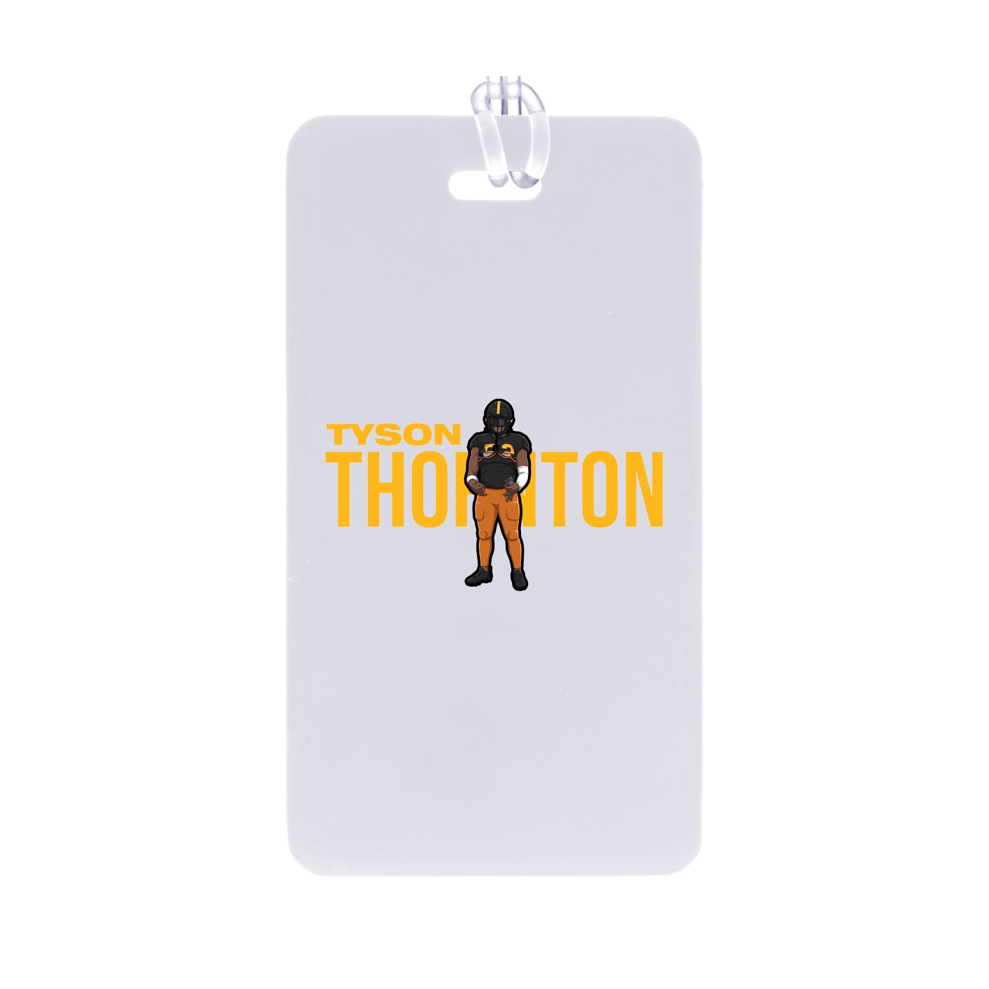 Bag Tag — Player Name in Classic