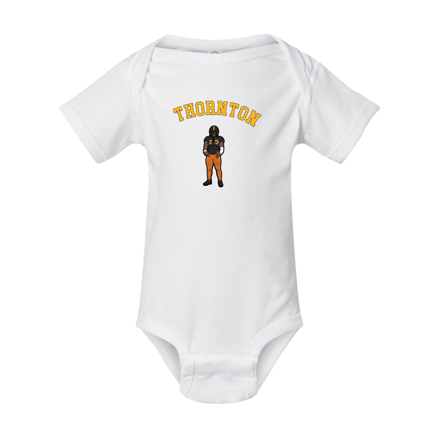 Baby Onesie — Shirsey Arch in White