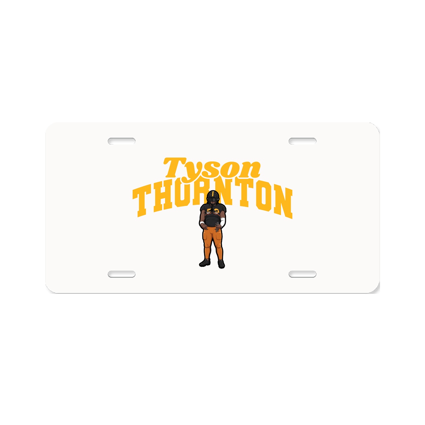 License Plate — Signature Arch in Classic