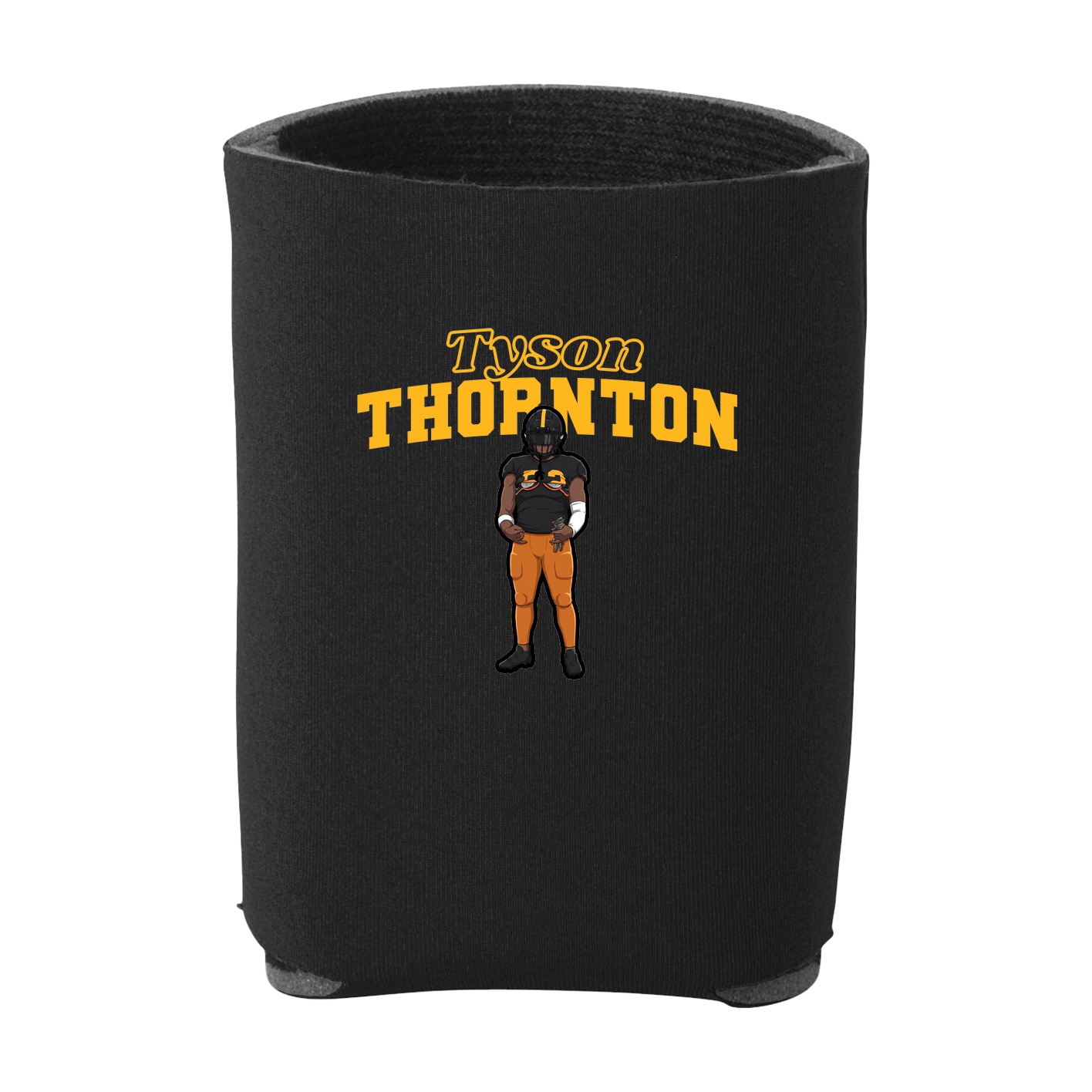 Can Holder — Name Arch in Black