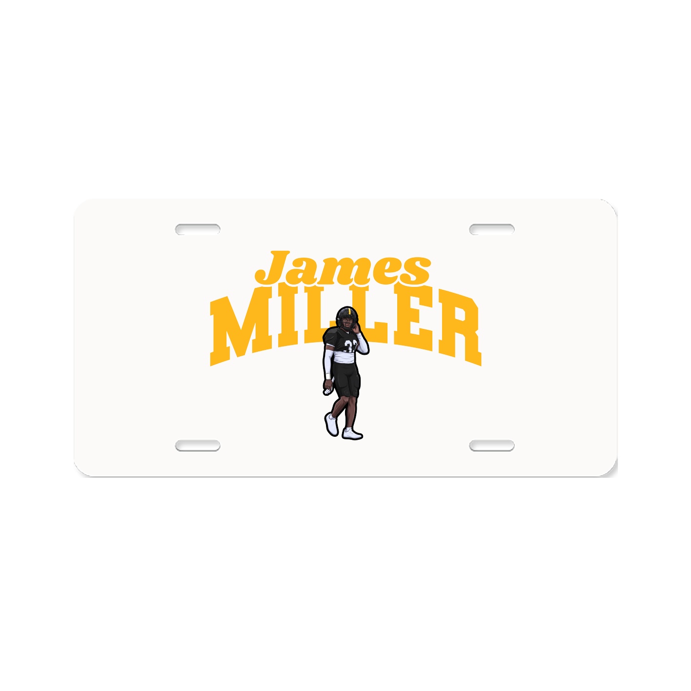 License Plate — Signature Arch in Classic