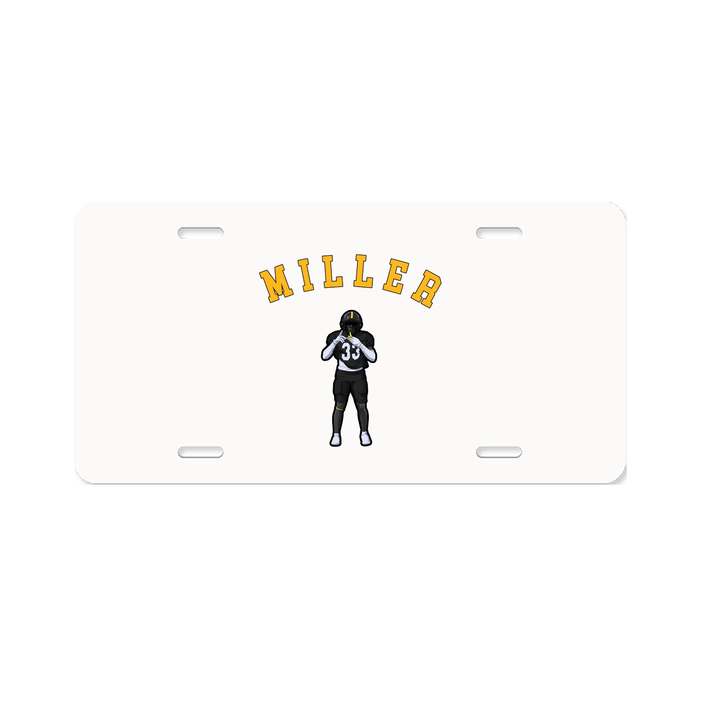 License Plate — Shirsey Arch in Classic