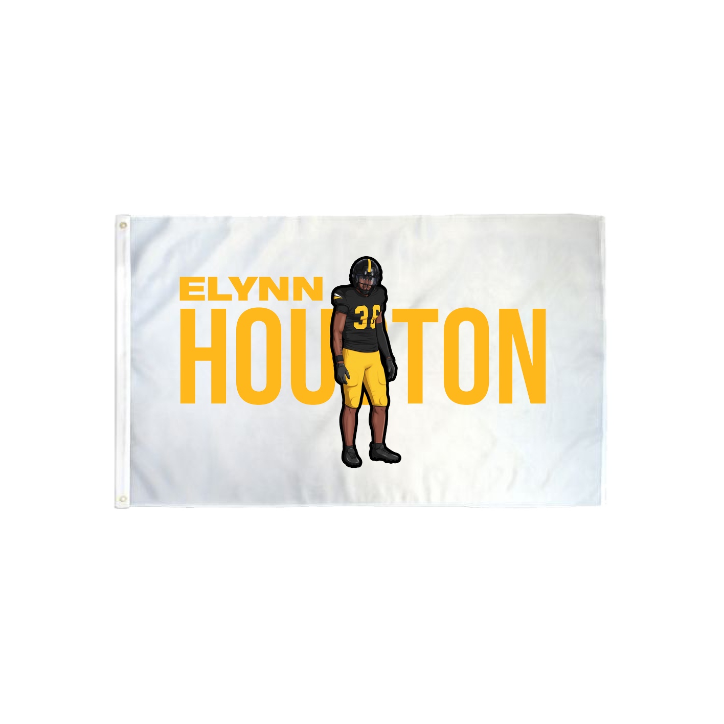 3x5 Flag — Player Name in Classic