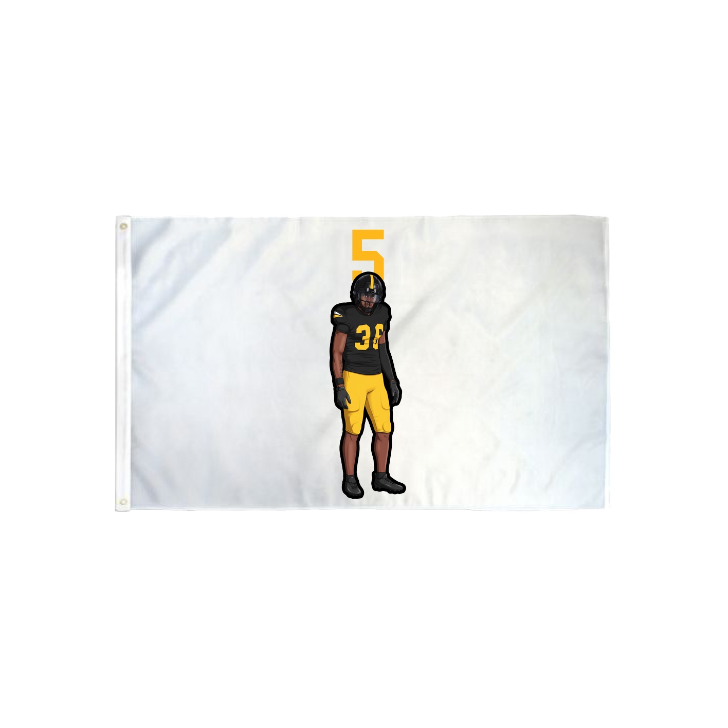 3x5 Flag — Number Top in Classic