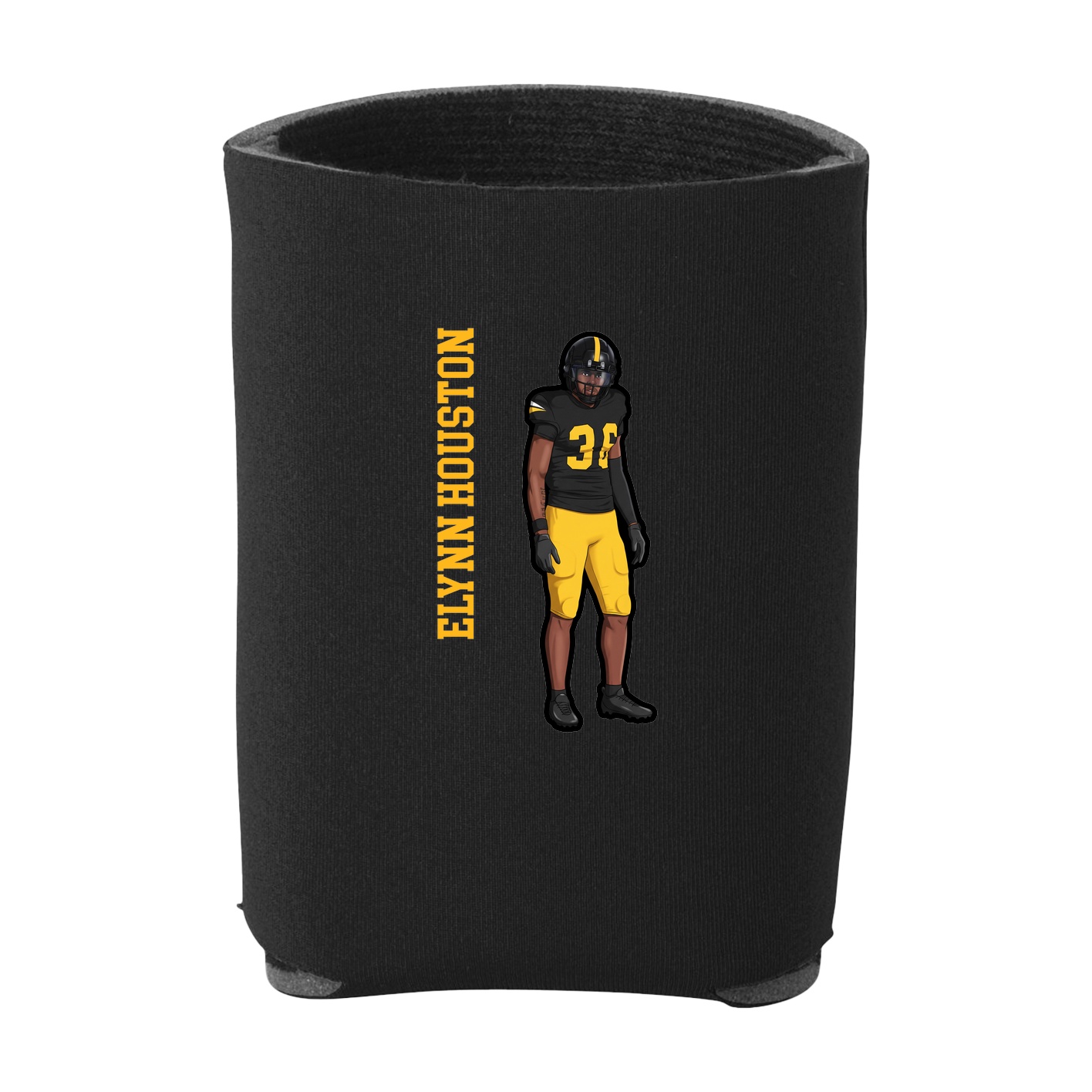 Can Holder — Name Vertical in Black