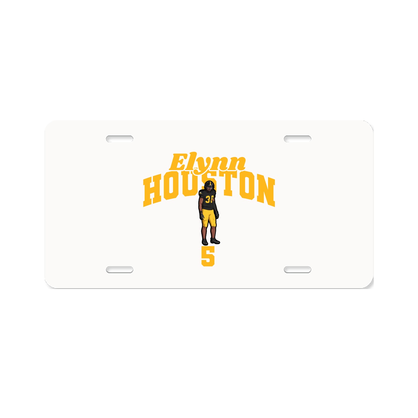 License Plate — Signature Arch in Classic