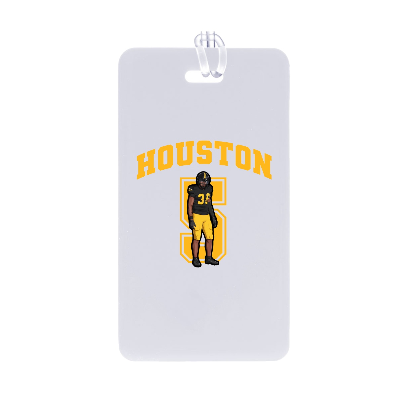 Bag Tag — Number in Classic