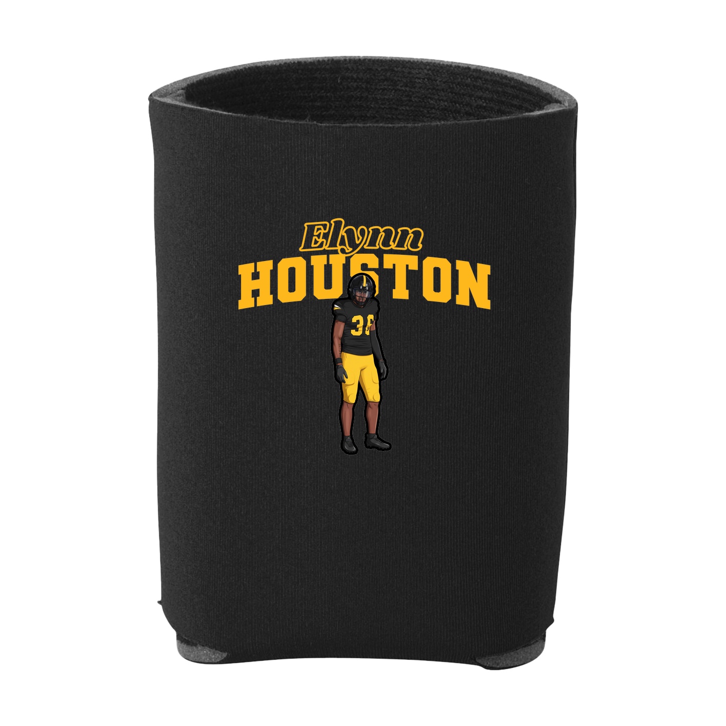 Can Holder — Name Arch in Black