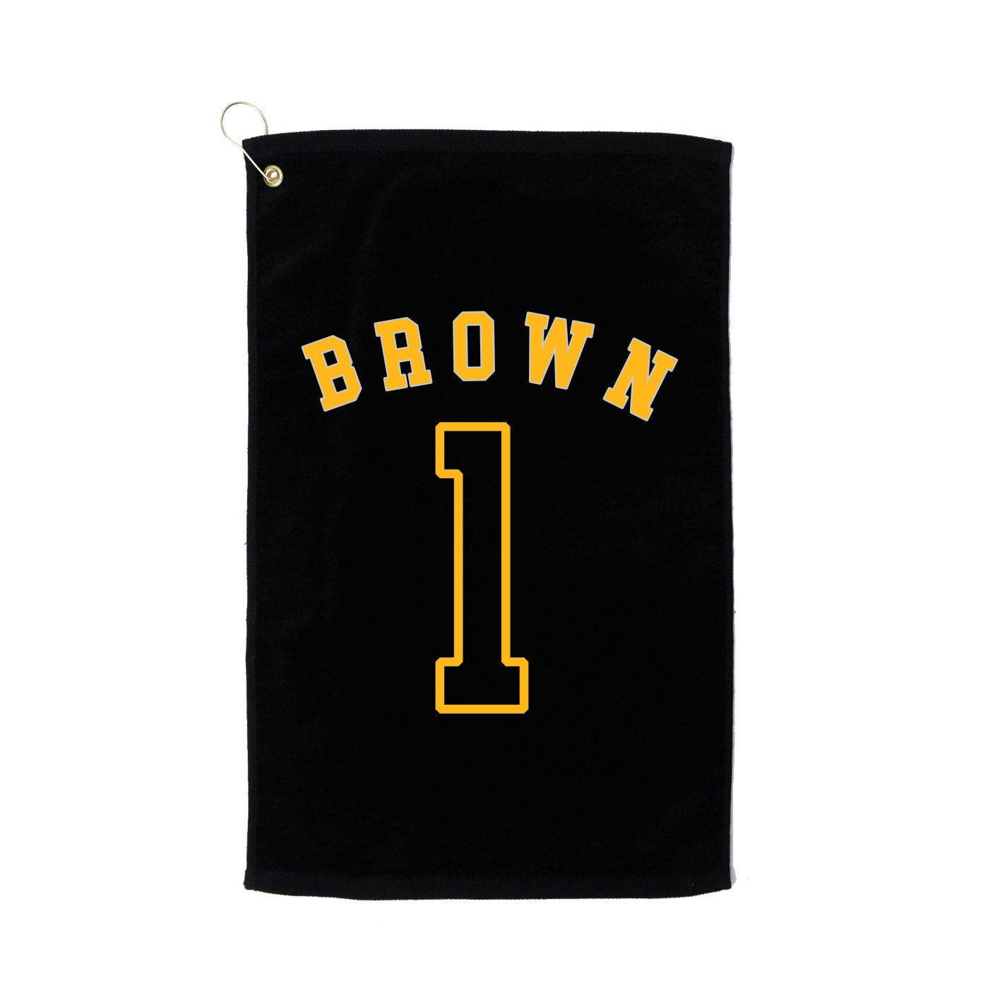 Golf Towel — Shirsey Arch in Black
