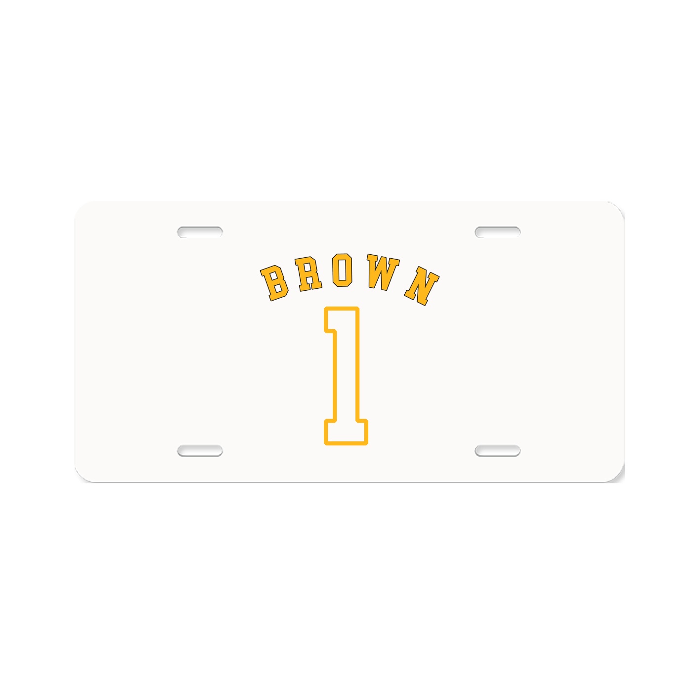 License Plate — Shirsey Arch in Classic