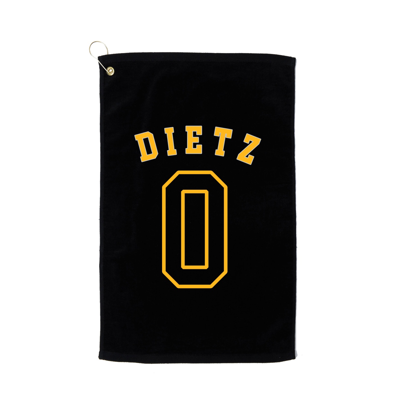 Golf Towel — Shirsey Arch in Black