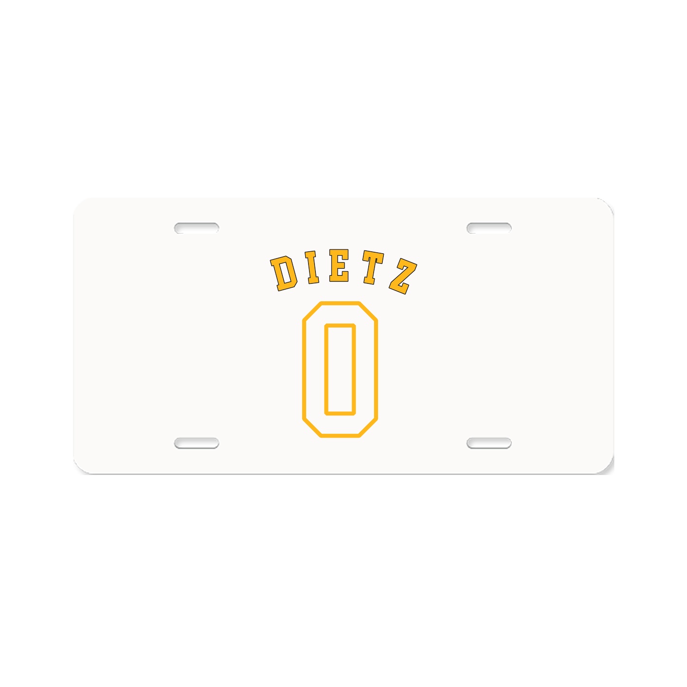 License Plate — Shirsey Arch in Classic
