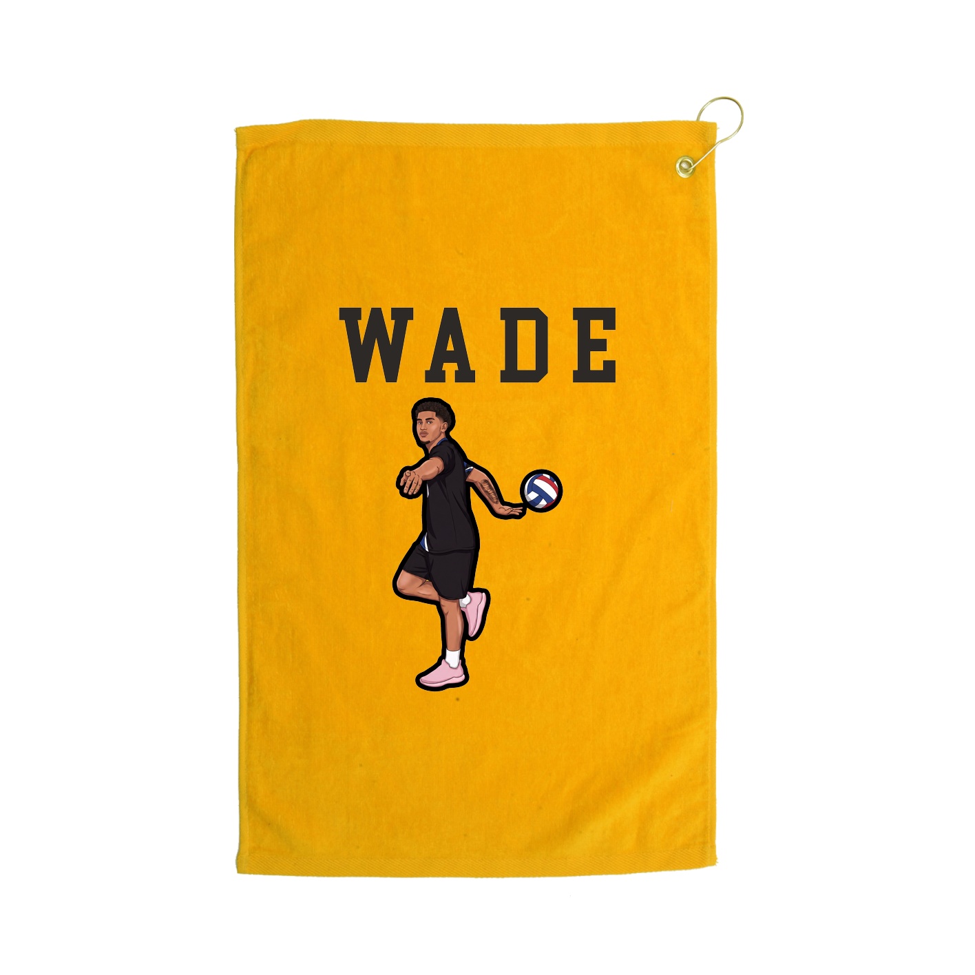 Golf Towel — Shirsey in Gold