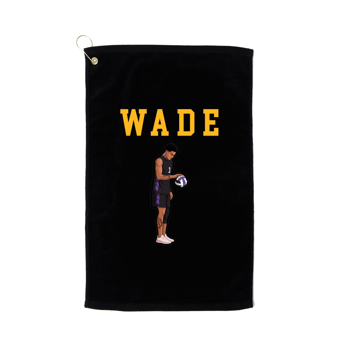 Golf Towel — Shirsey in Black