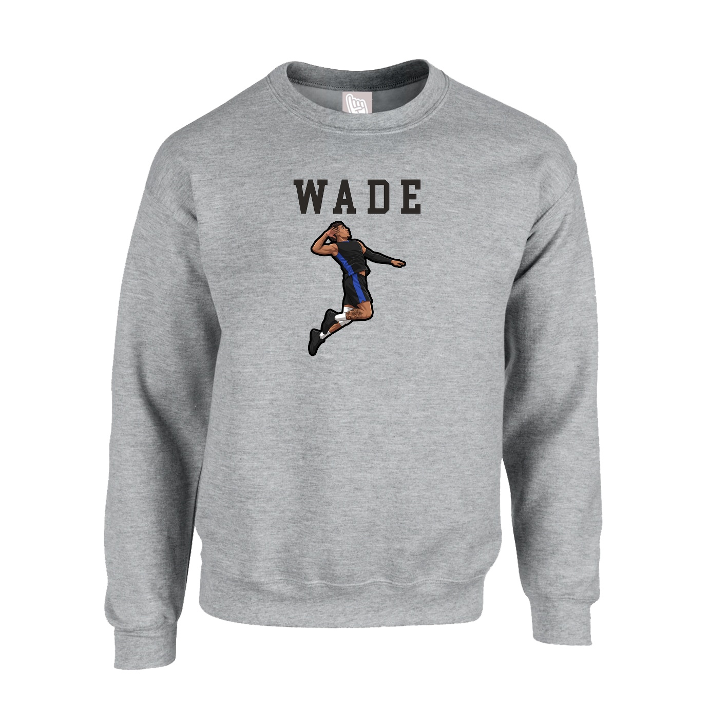Fleece Crew — Shirsey in Grey