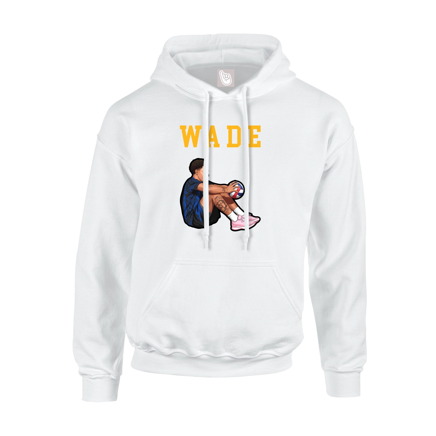 Hoodie — Shirsey in White