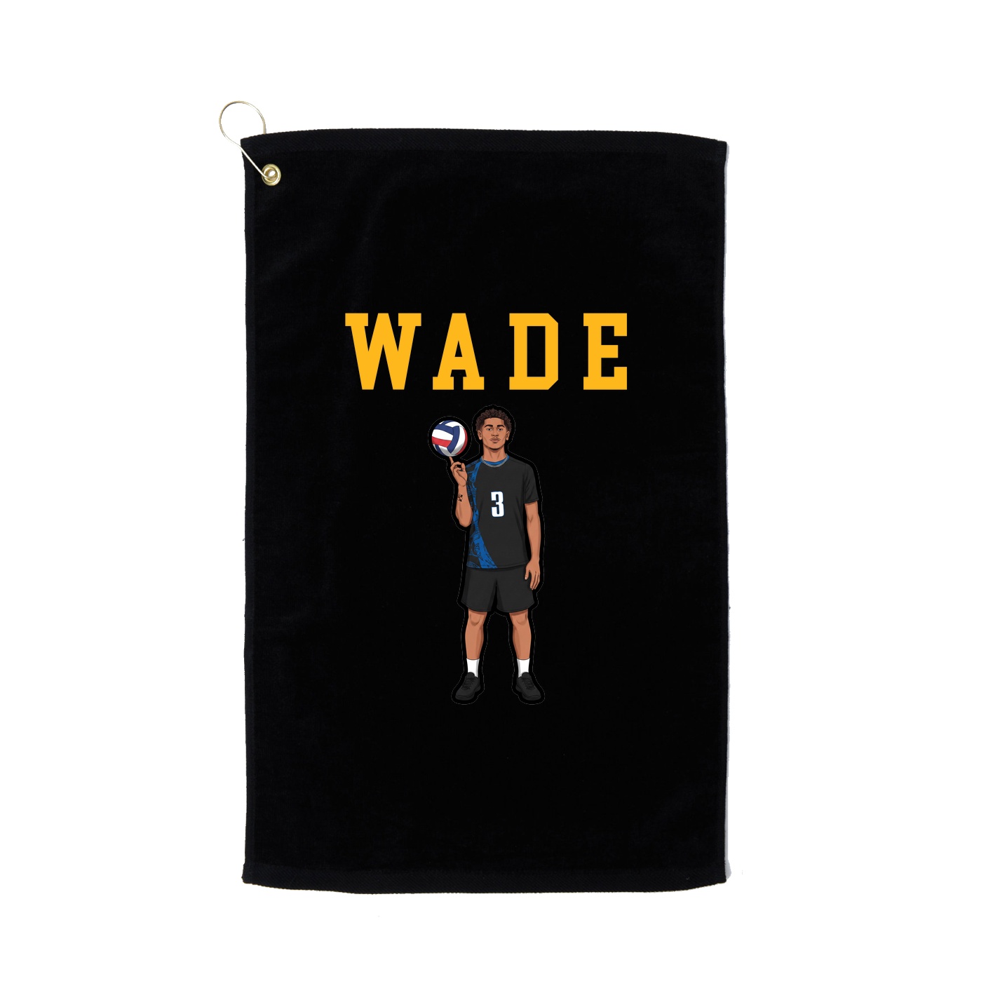 Golf Towel — Shirsey in Black
