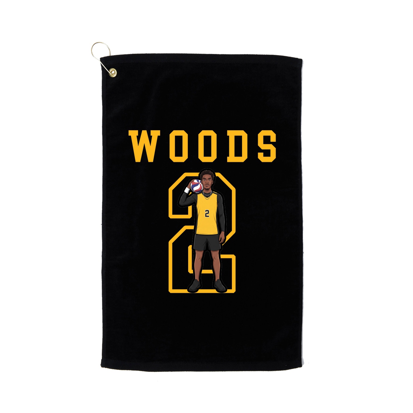Golf Towel — Shirsey in Black