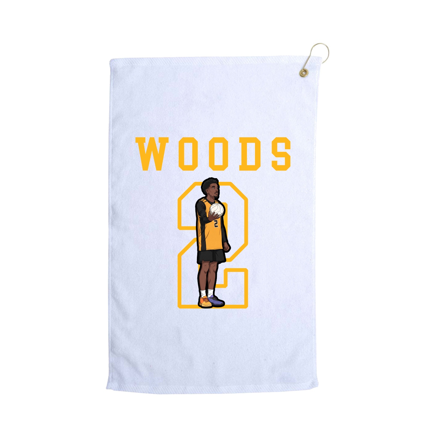 Golf Towel — Shirsey in White
