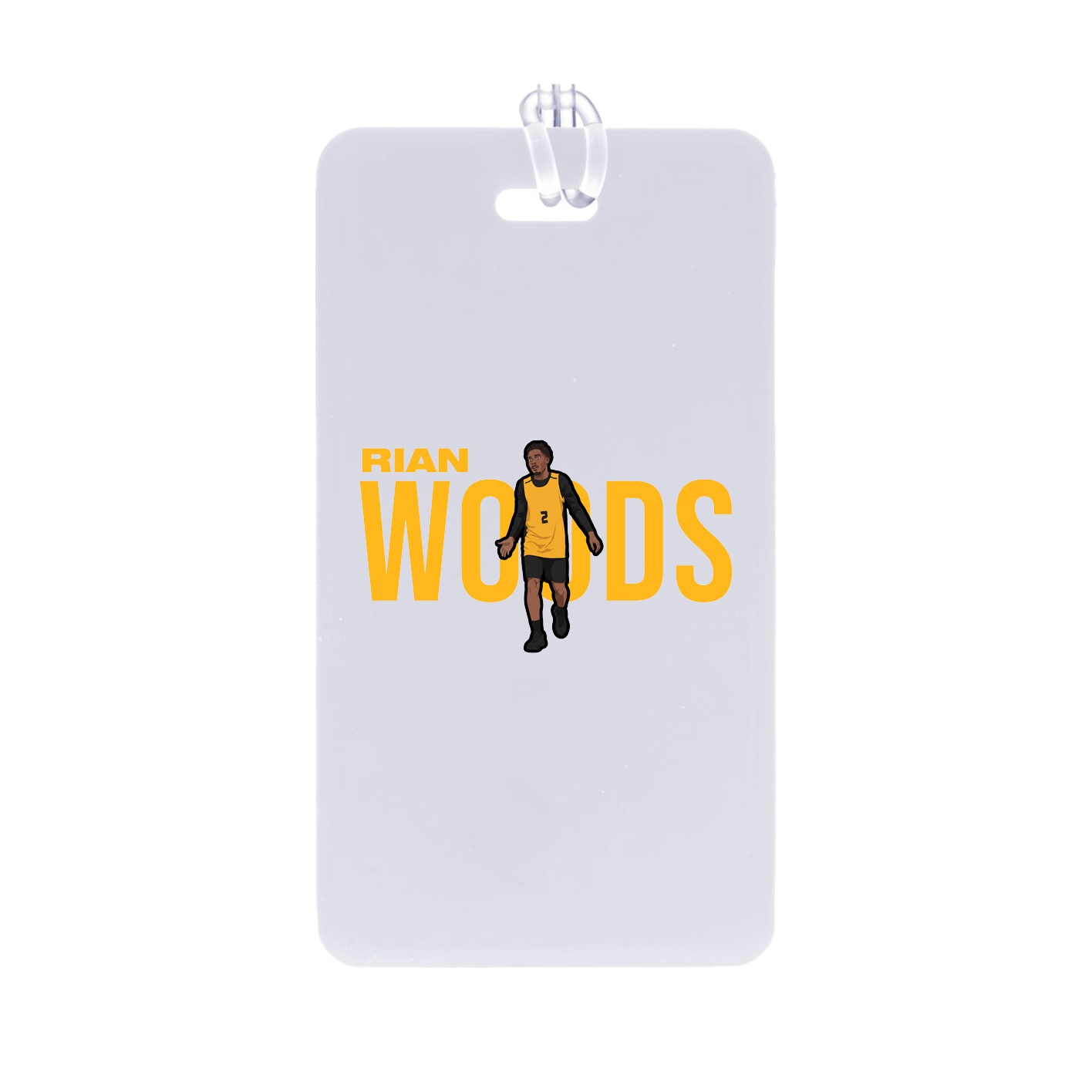 Bag Tag — Player Name in Classic