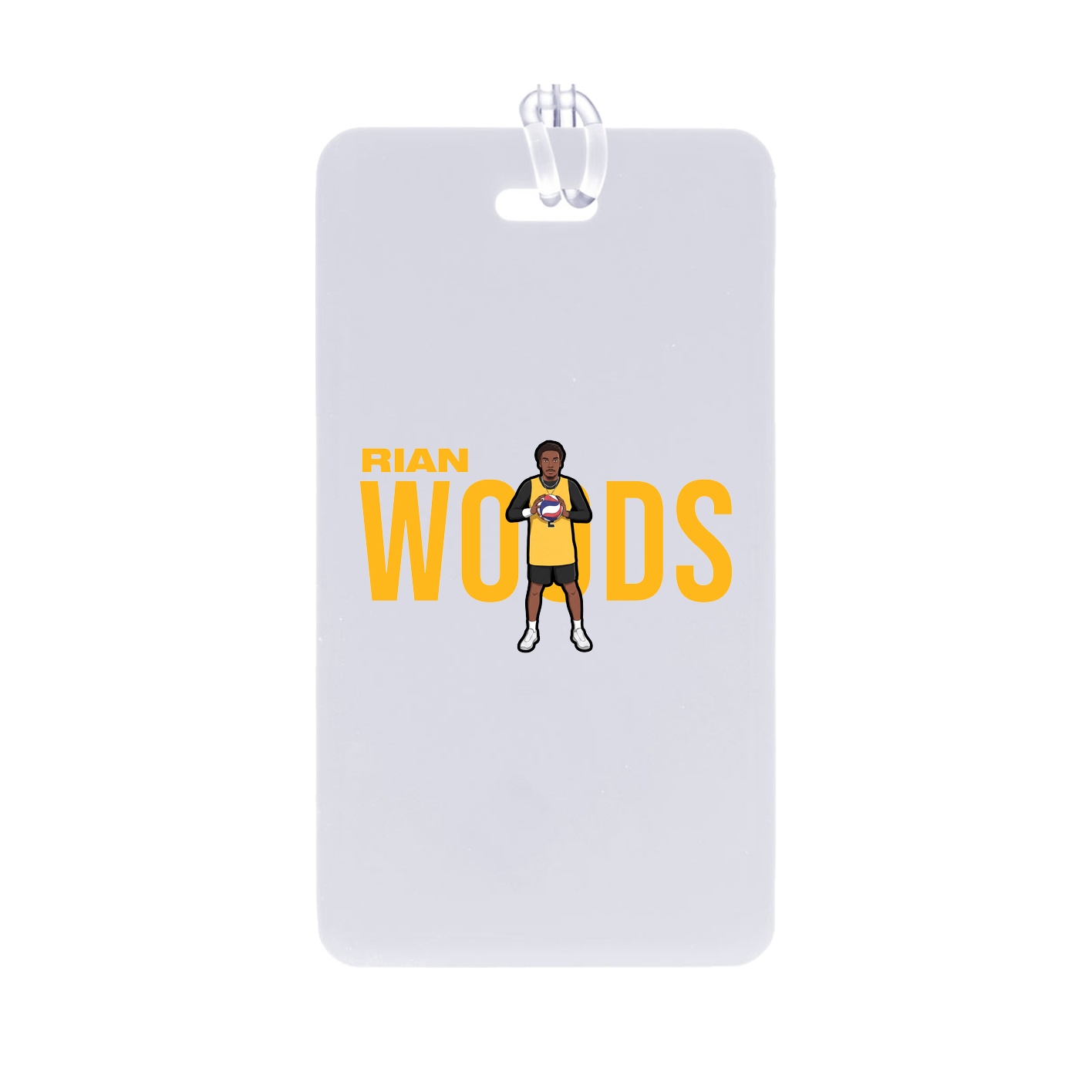 Bag Tag — Player Name in Classic
