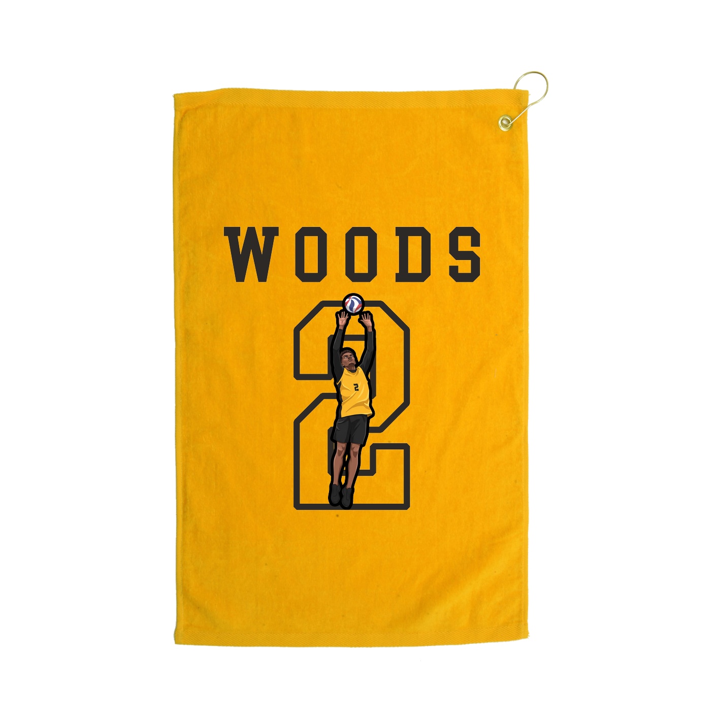 Golf Towel — Shirsey in Gold