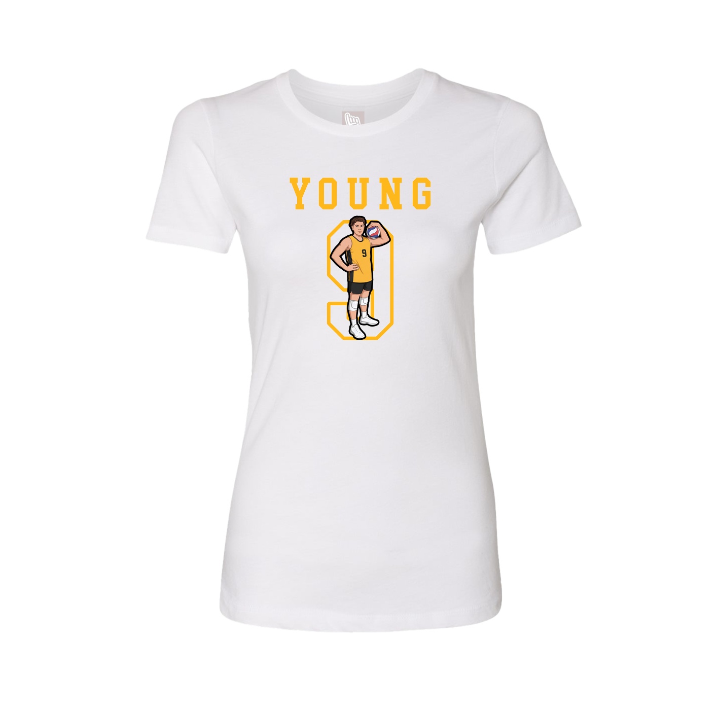 Fitted Women's Tee — Shirsey in White