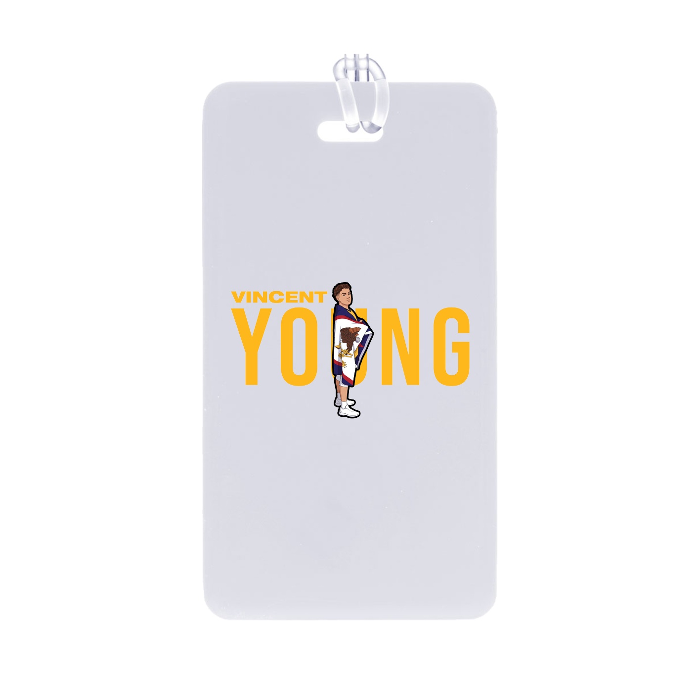 Bag Tag — Player Name in Classic