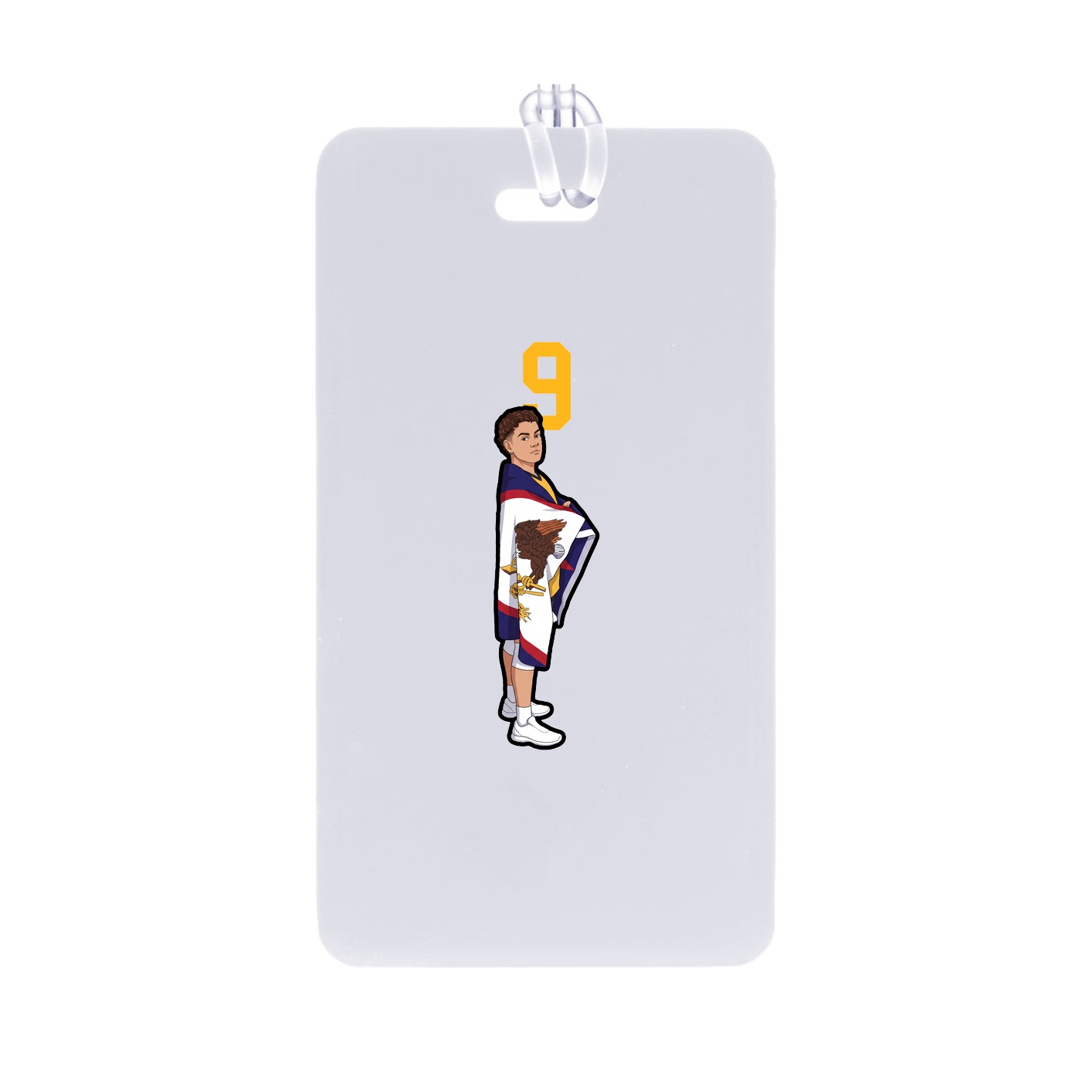 Bag Tag — Number Top in Classic