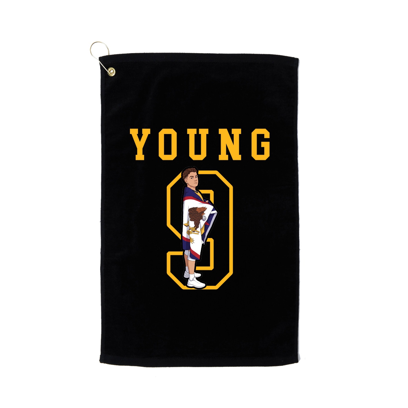 Golf Towel — Shirsey in Black