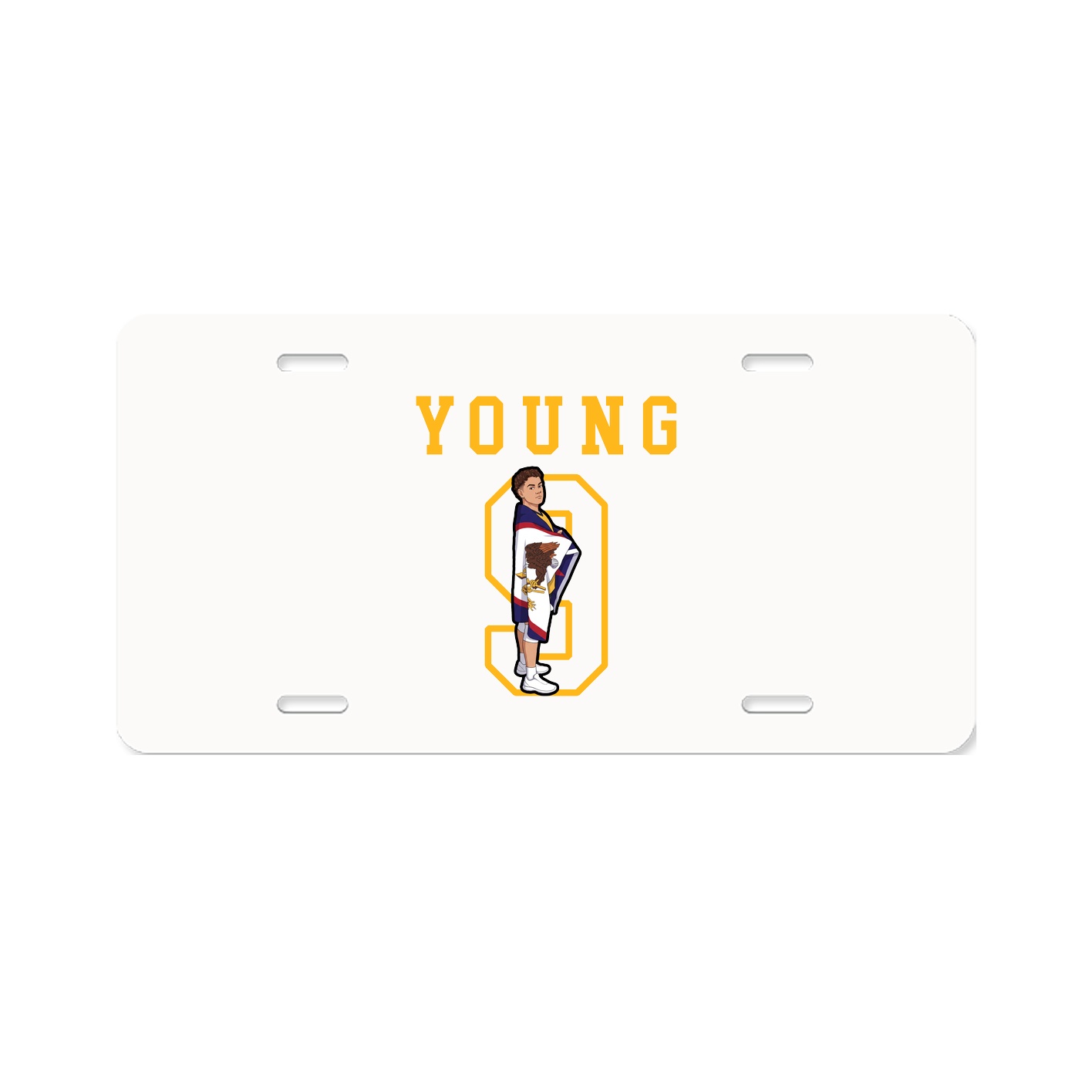 License Plate — Shirsey in Classic